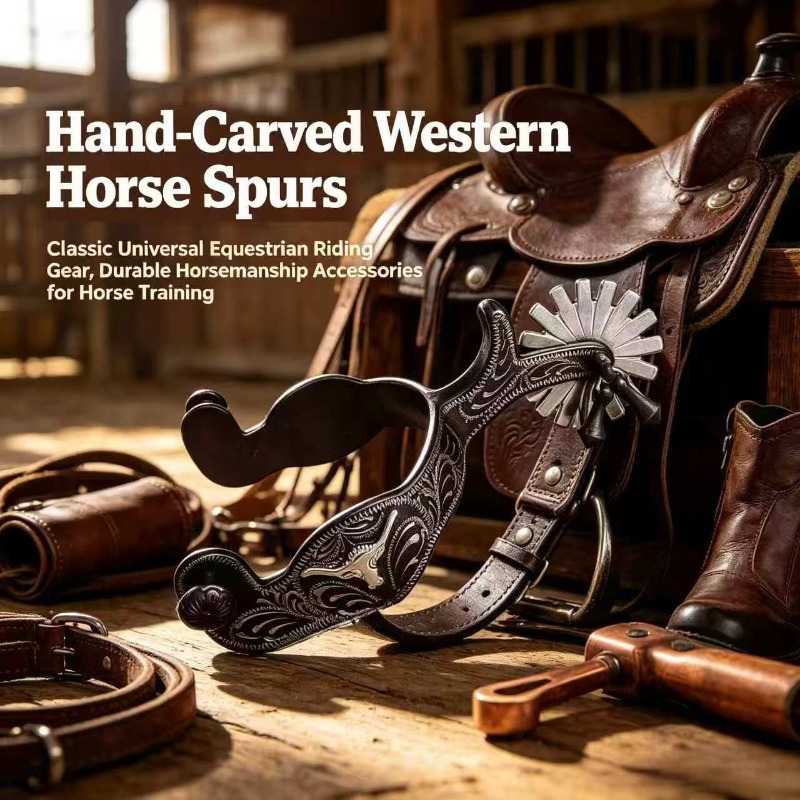 Riding Gear - Pelindung Kaki Kuda Gaya Barat yang