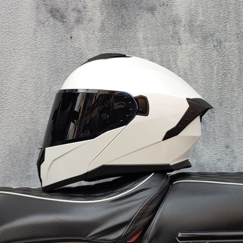 Helm Motor Balap Full Face Uni - Quick Release Buckle Motorcycle Helmet ulasan dan harga