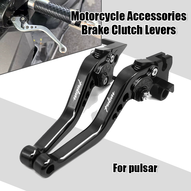 Untuk Motor Bajaj Pulsar 200 N - Cnc Aluminum Adjustable Brake Clutch Levers ulasan dan harga