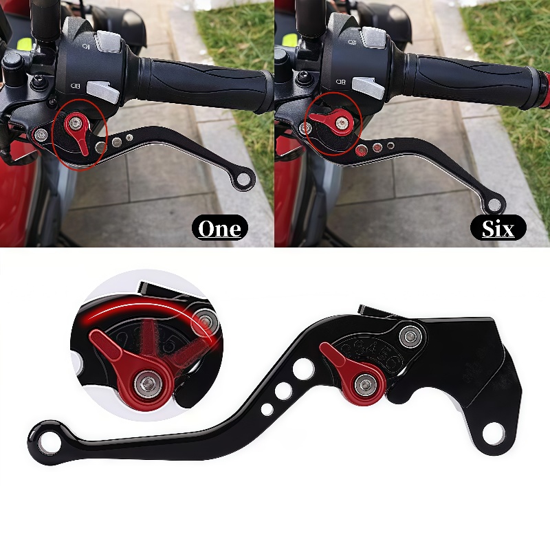 Batang Rem untuk TRIUMPH TIGER - Cnc Aluminum Adjustable Brake Clutch Levers ulasan dan harga