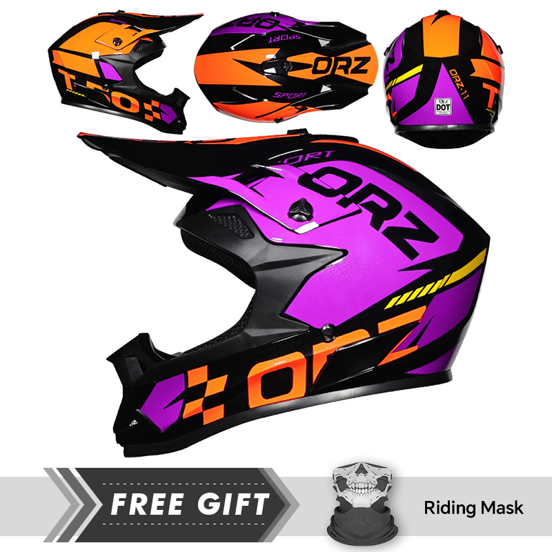 Helm Off Road pelindung wajah, - Quick Release Buckle Motorcycle Helmet ulasan dan harga