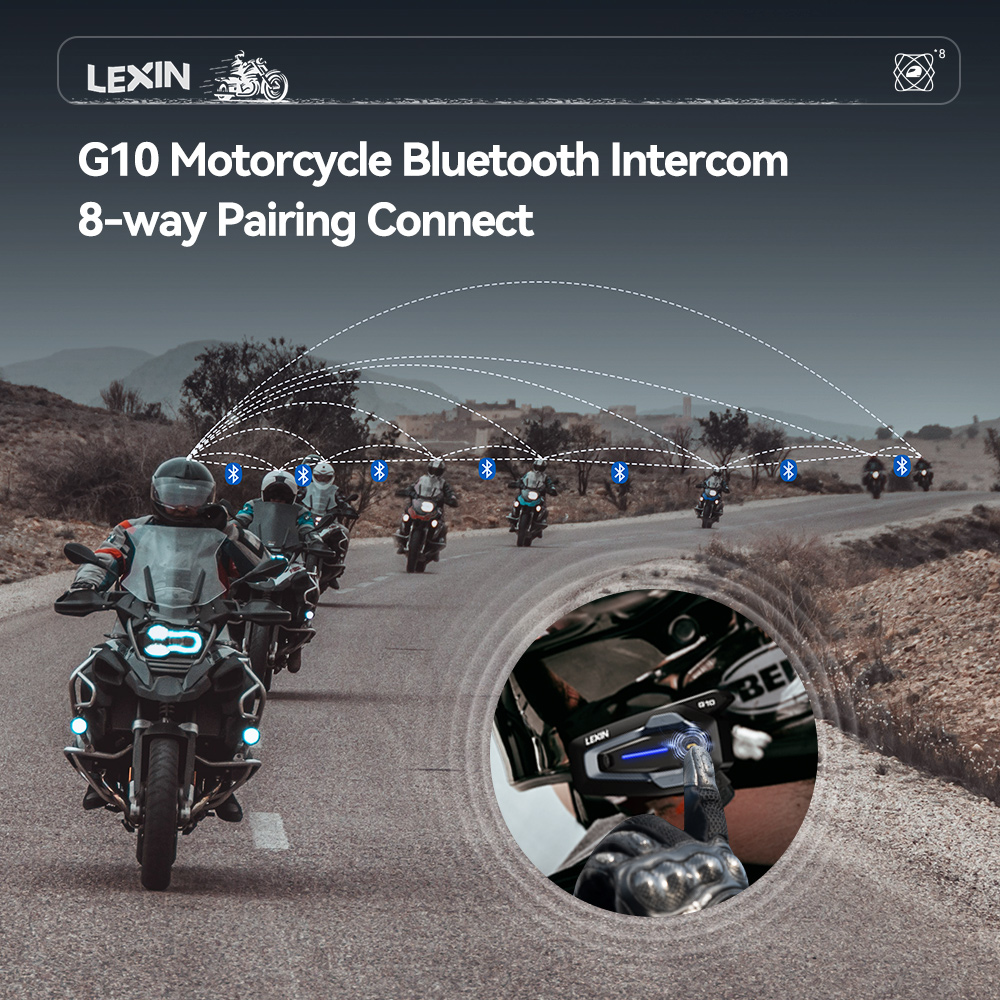 NEW-LEXIN G10 Interkom Helm Mo - Full Face Motorcycle Helmet With Bluetooth ulasan dan harga